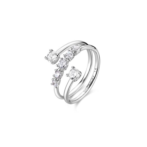 Anello Brosway Donna FANCY - INFINITE WHITE in Argento FIW154C - FIW154C